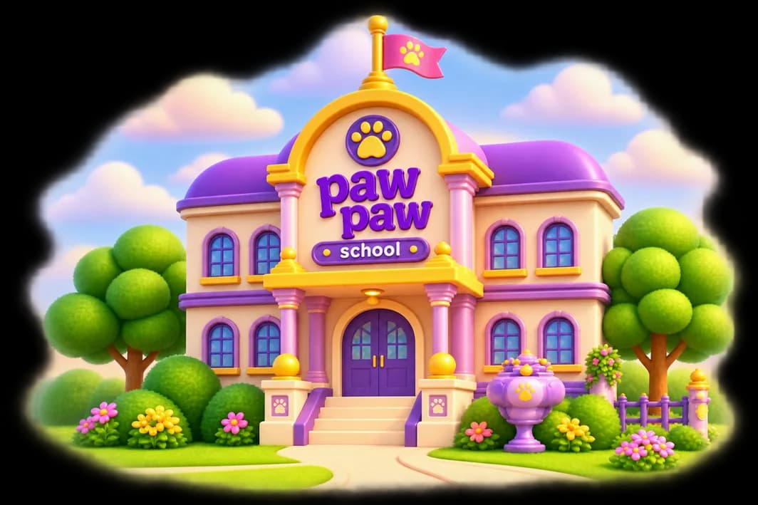 Здание школы Paw Paw